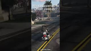 What Happened To The Most Famous Police Officer In GTA 5? #shorts