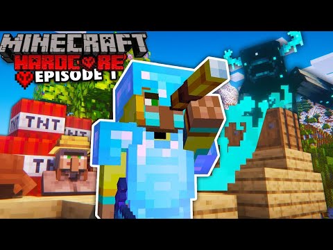 Insane Minecraft Hardcore Adventure!!! 🔥 Episode 1 | (2024)