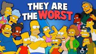 The Worst Thing EVERY Simpsons Character Has Done (115 Characters)