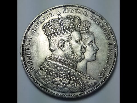 Prussia 1 thaler  1861