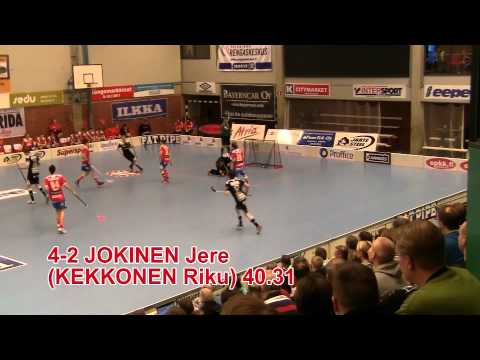 Salibandyliiga: SPV (Seinäjoki) vs. TPS (Turku) la 14.1.2012