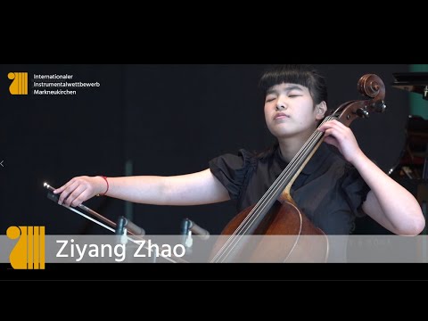 Internat. Instrumentalwettbewerb Markneukirchen 2023│Violoncello│3. Runde│Ziyang Zhao