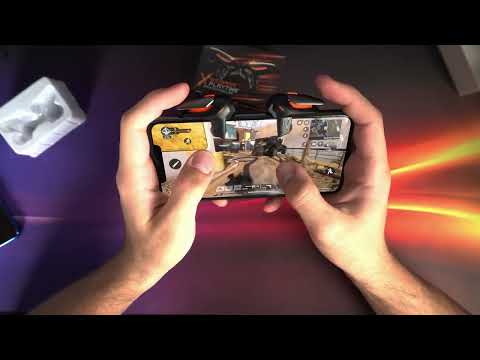 Импульсные триггеры R-15 для смартфона с автокликером AirMapping макроссом для PUBG Mobile и Standoff 2 - фото 2 - id-p1874419871