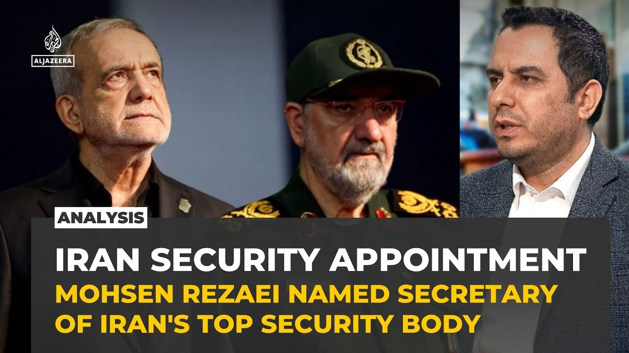 Why did Iran appoint former IRGC chief Mohsen Rezaei to top security post? Abas Aslani explains