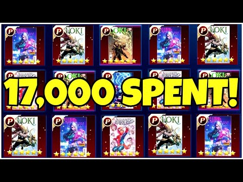 GO BIG OR STAY HOME 😎 I SPENT 17,000 ON COMIC CARDS & THIS HAPPENED 🤯🤦‍♂️👀 l Marvel Future Fight