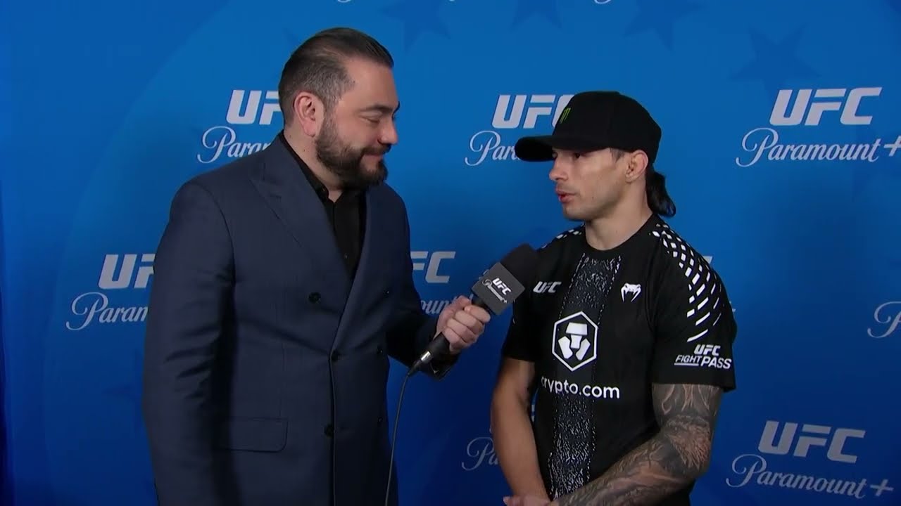 #UFC329 Alessandro Costa Entrevista Posterior