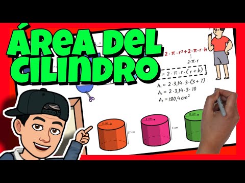 🥫 How to find the area of a cylinder