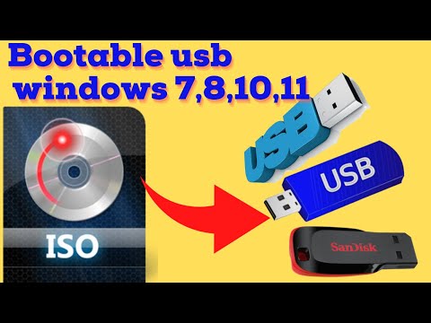 How To Make Bootable USB Windows 7, 8, 10,11 - Power ISO pro free Download