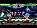 Darkstalkers 3 Morrigan Aensland Vs Felicia Hard AI Arcade Mode Lord Of Vampire Savior III