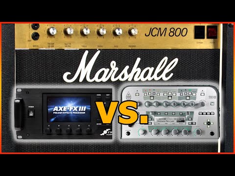 Axe FX 3 vs.  Kemper | Marshall JCM 800