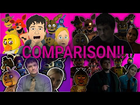 ♪ FNAF MOVIE THE MUSICAL - Video Comparison!