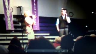 preview picture of video 'austin hendren kisses girlfriend during show choir with jara pinkham, elpaso illinois 2012'
