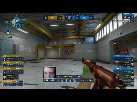 Neofrag with a sussy wallbang on JKS | Sinners Vs Complexity | CSGO