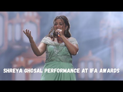 Shreya Ghoshal awards performance || shreya ghosal best performance at IIFA 2025 || O Rangrez