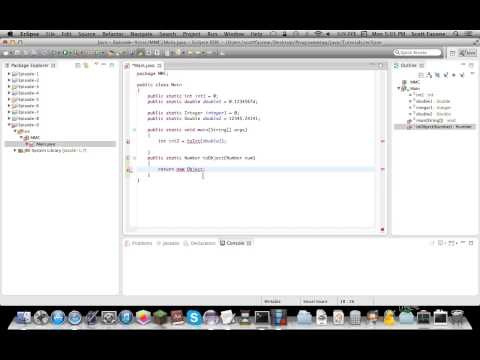 Java Tutorials Episode 9 Type Casting And Primitive Data Objects