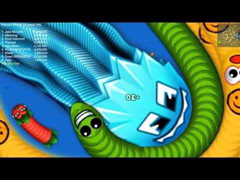 Slither.io 1 Tiny Hacker Snake Trolls Pro Giant Snakes Epic Slitherio 😋🐍 Gameplay || Sonam Gaming 60