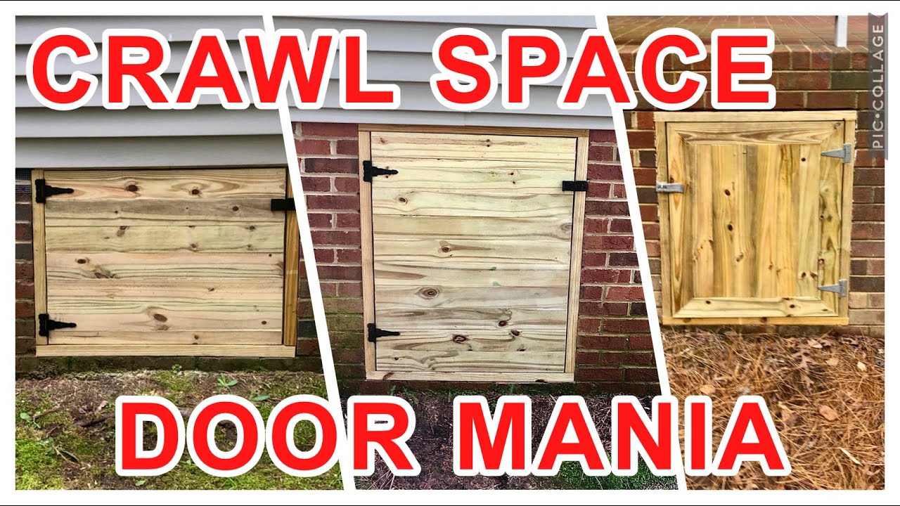 Crawl Space Door Changeouts | Rain Don't Stop Me |