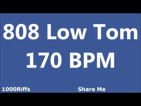 808 Low Tom Metronome : 170 BPM
