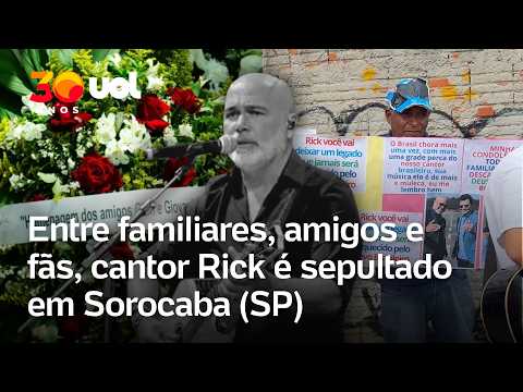 Rick Sollo é sepultado em Sorocaba (SP) entre amigos e familiares