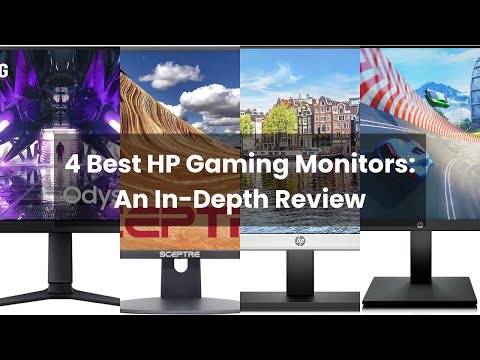 HP gaming monitor: 4 Best HP Gaming Monitors: An In-Depth Review