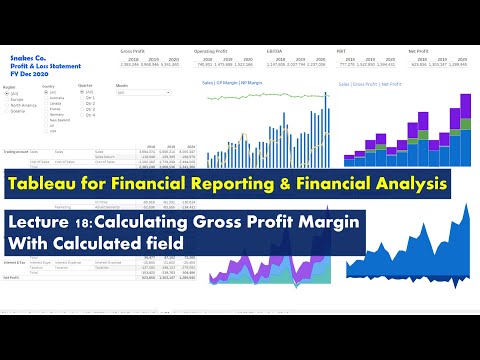 Tableau for Financial Reporting Financial Analysis Course Introduction