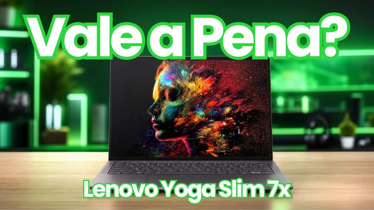 Miniatura da avaliação em vídeo de Notebook Lenovo Yoga Slim 7i 14'' OLED