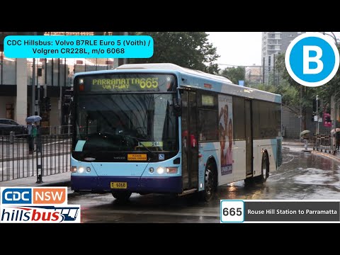 CDC Hillsbus: Volvo B7RLE Euro 5 (Voith) / Volgren CR228L, m/o 6068