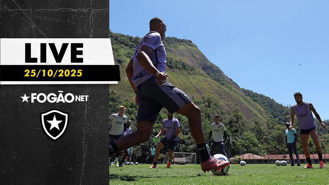 LIVE | Botafogo se prepara para encarar o Santos em meio a problemas extracampo LIVE | Botafogo se prepara para encarar o Santos em meio a problemas extracampo
