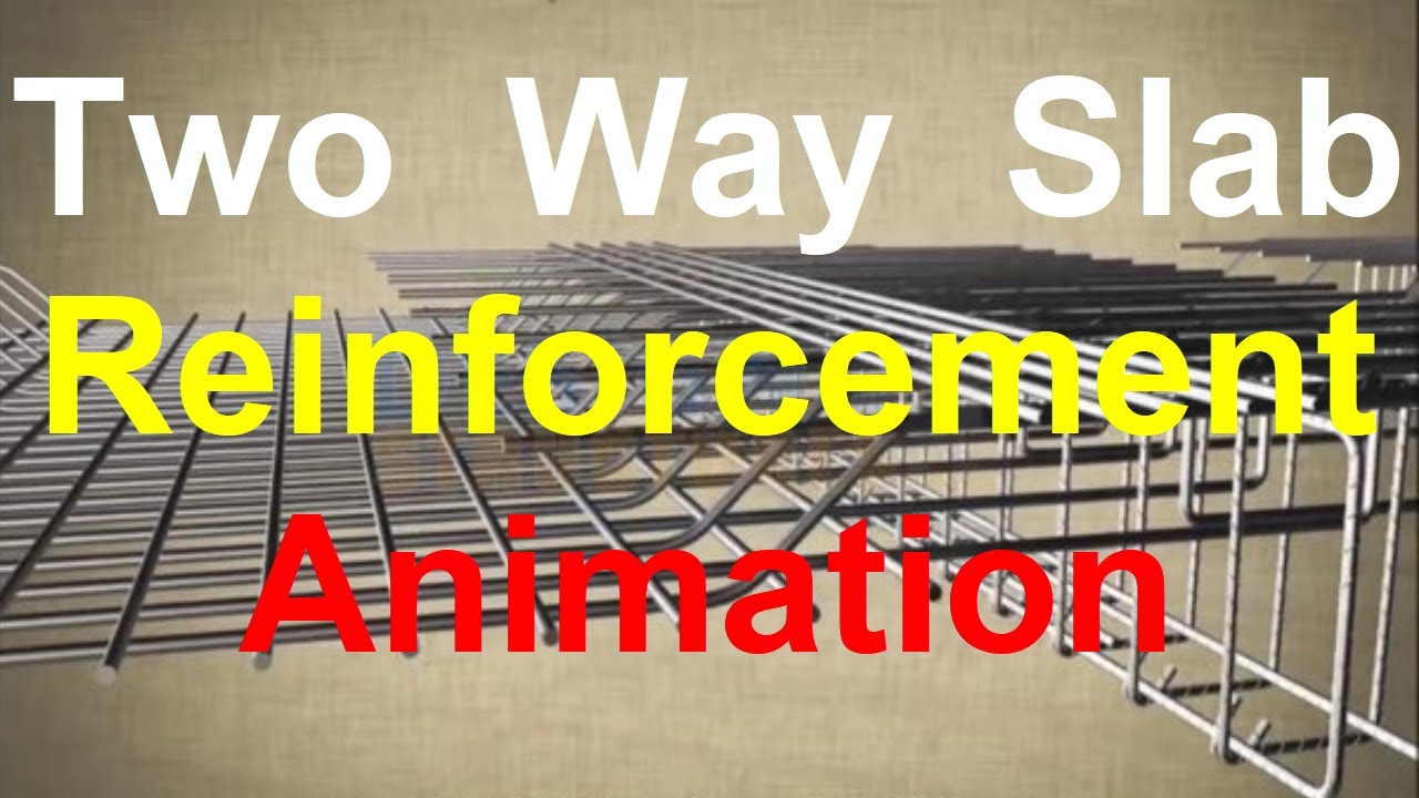 3D Animation of Two Way Slab Reinforcement