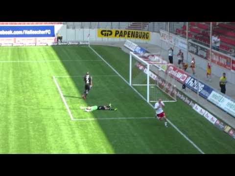 Hallescher FC - Elversberg  Tor zum 2-0