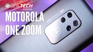 MOTOROLA ONE ZOOM im HANDS-ON (deutsch): Vier Augen sehen mehr – GIGA.DE