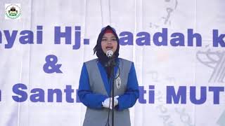 Download lagu Tasyakuran dirosat santriwati MUT Putri ke-3 & Haul Nyai Hj. Sa'adah ke-18 mp3