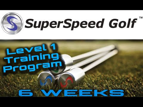 Hit the Golf Ball Further with SuperSpeed Golf - Level 1 Training Protocol