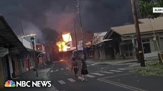 Humanitarian crisis unfolds as Maui fires leave thousands seeking housing