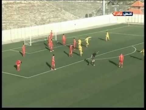 ملخص الشوط الثاني مؤسسة البيرة ومركز بلاطة 0-2 [ 8/2/2013 ]