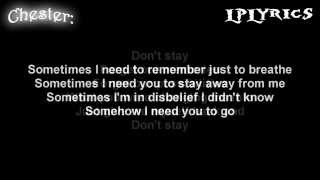 Linkin Park - Foreword + Don't Stay [Lyrics on screen] HD