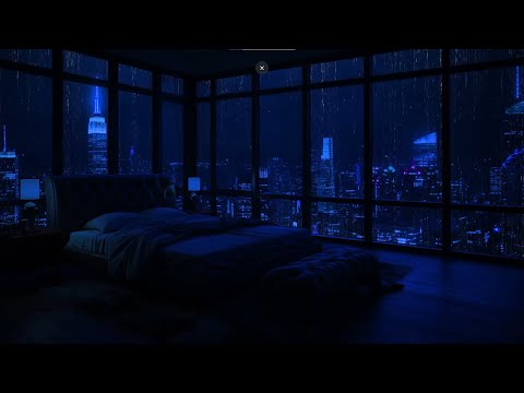 Healing Rain Melodies: Relax and Recharge on Rainy City Nights 🌧️🎶