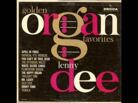 Honky Tonk - Lenny Dee 1961 played on a 1959 Magnavox Imperial