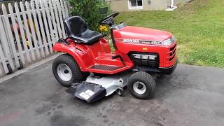 Honda hydrostatic 4514 lawn tractor twin cylinder liquid cooled, pristine sold 6/4/20