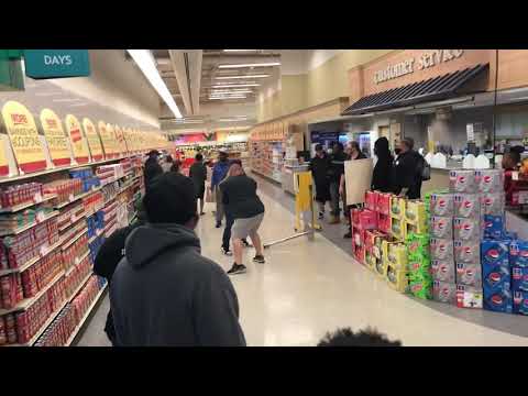 Grocery Store Fist Fight Niagara Falls 10/4/21