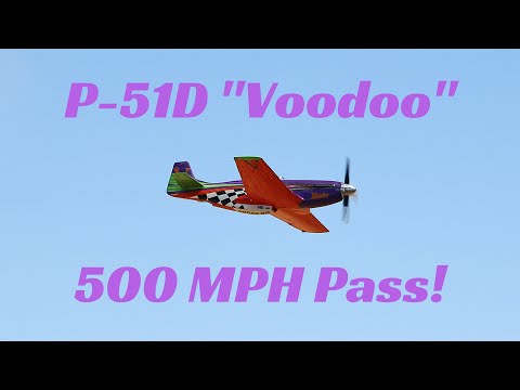 P-51 "Voodoo" - High Speed Low Pass