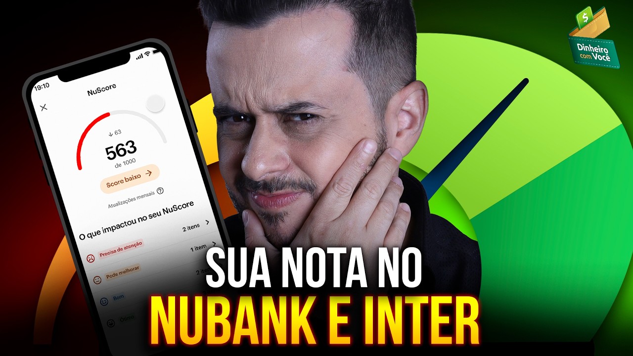 É AGORA que você consegue um CARTÃO MELHOR! REVELADA a SUA NOTA no NUBANK, INTER e MERCADO PAGO