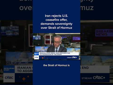 Iran rejects U.S. ceasefire offer, demands sovereignty over Strait of Hormuz
