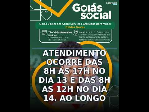 Mutirao Goias Social leva RG, acordos de guarda e lazer infantil a Caldas Novas; veja datas e l