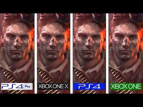 Battlefield V | PS4 Pro vs ONE X vs PS4 vs ONE | Graphics Comparison
