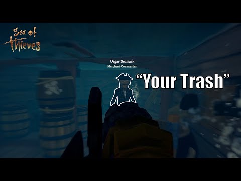 Sinking Salty Pirates In Sea Of Thieves