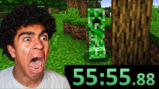 I Tried Speedrunning Minecraft...