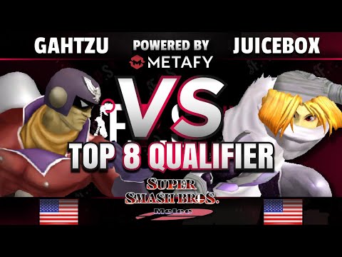 FPS4 Online - Revenge | Gahtzu (Captain Falcon) vs. Juicebox (Sheik) - Melee Top 8 Qualifier
