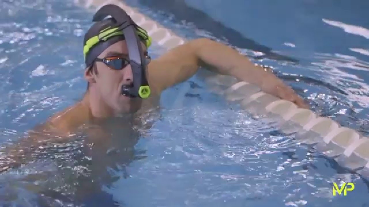 Aqua Sphere MP Michael Phelps Focus Swim Snorkel BLACK REGULAR FIT