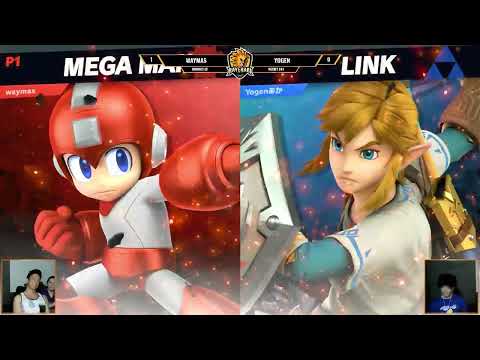 Rayenari Weekly 49 - Winners QF - Waymas (Megaman) Vs. Yogen (Link) - SSBU